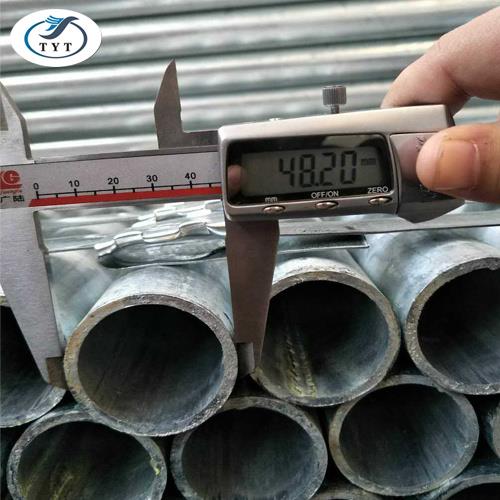 Galvanoitu iso halkaisija Steel Pipe.jpg