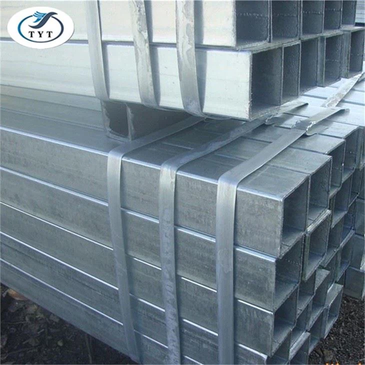 Kuuma kastettu Galvanizd Square Hollow -putki